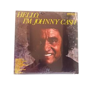 Hello, I'm JOHNNY CASH LP ( 1977 ) NEW & SEALED Vinyl Record Columbia P 13832